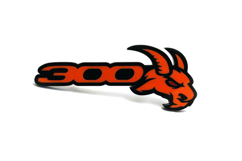 Chrysler Radiator grille emblem with 300 Goat logo Chrysler emblems decoinfabric