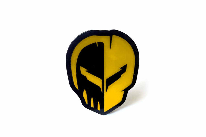 Chevrolet Radiator grille emblem with Jake Skull logo