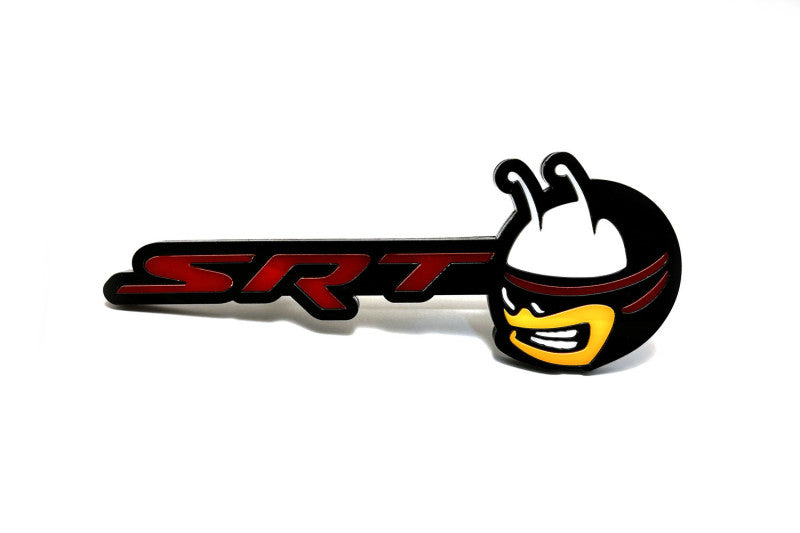 Dodge Radiator grille emblem with SRT Scatpack logo Dodge emblems decoinfabric