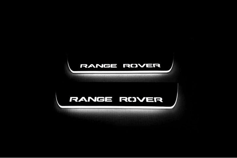 Range Rover Sport I 2005-2013 LED Door Sills With Logo Range Rover