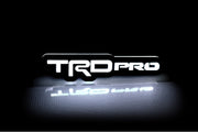 Toyota Illuminated LED Radiator Grille Emblems and Badges with TRDpro logo Toyota Led Emblems decoinfabric
