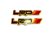 Lexus Emblem & Badges set with LRD logo (Type 1)