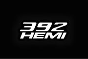 Chrysler Illuminated LED Radiator Grille Emblems and Badges with 392 Hemi logo (type 1) Chrysler Led Emblems decoinfabric