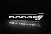 Dodge Illuminated LED Radiator Grille Emblems and Badges with Dodge (type 2) logo Dodge Led emblems decoinfabric