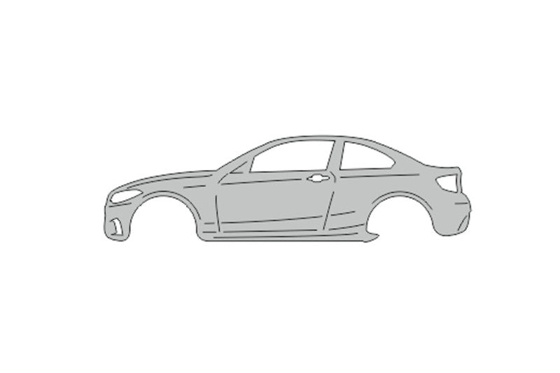 Keychain Bottle Opener for BMW 2 F22 2014-2021 Keychains opdesign