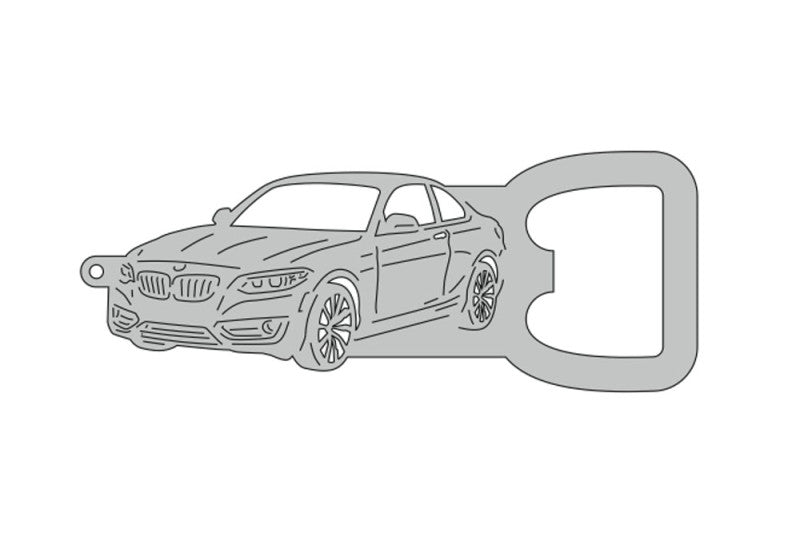 Keychain Bottle Opener for BMW 2 F22 2014-2021 Keychains opdesign
