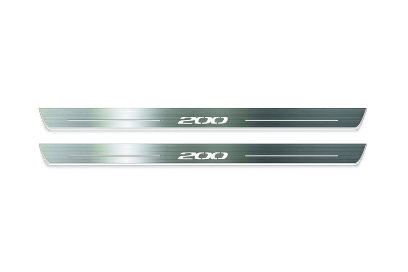 Chrysler 200 II 2015-2017 LED Door Sills PRO With Logo 200