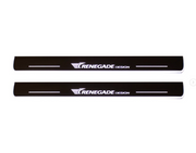 Jeep Renegade 2014+ LED Door Sill With Renegade Design Logo Jeep Led Door Sills opdesign