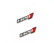 Dodge emblem for fenders with 1320 + Dodge logo Dodge emblems decoinfabric