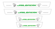 Dodge Charger 2023+ Door Sill Led Plate With JAILBREAK Logo Dodge Led Door Sills opdesign