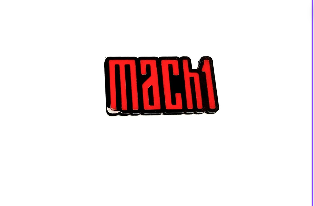 Ford Radiator grille emblem with Mach 1 logo