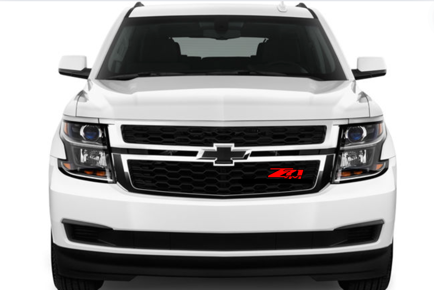 Chevrolet Emblem & Badge Set - Grille and Tailgate Z71 4x4 logo Chevrolet emblems decoinfabric