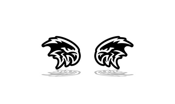 Emblemat JEEP na błotniki z logo Hellhawk