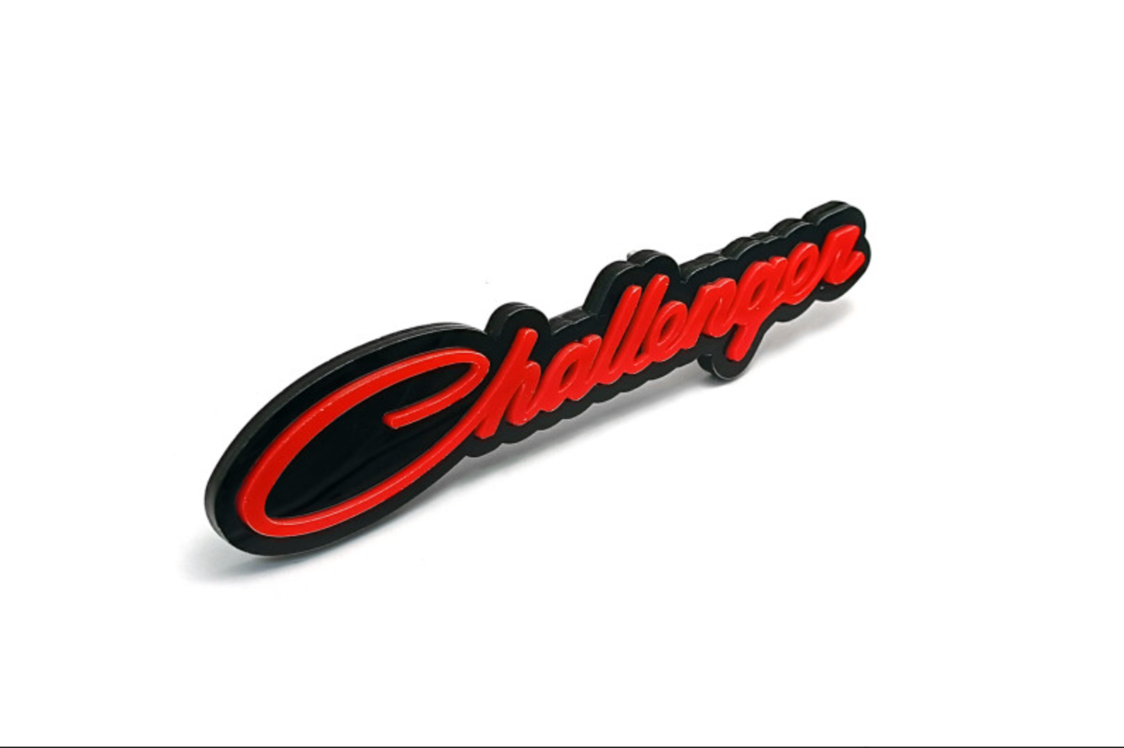 DODGE Radiator grille emblem with Challenger logo (BIG SIZE)