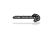 Dodge tailgate trunk rear emblem with Jailbreak Hellcat logo Dodge emblems decoinfabric