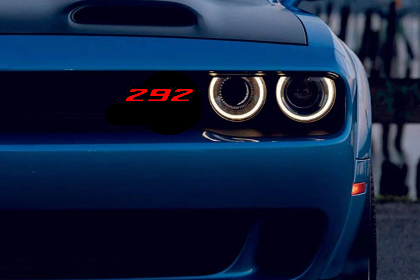 Dodge Emblem & Badges set with 292 logo