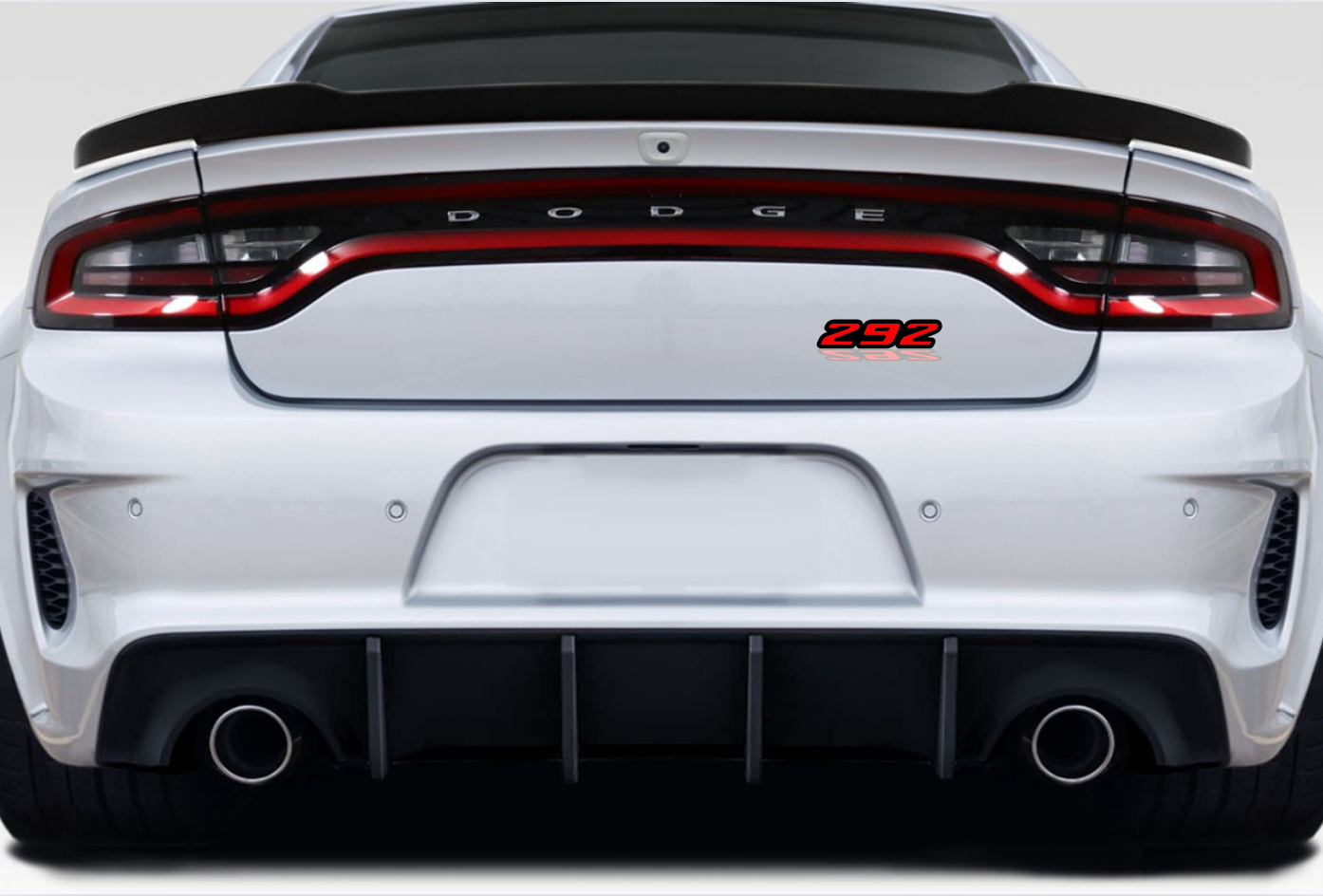 Emblema della griglia del radiatore DODGE con logo R/T