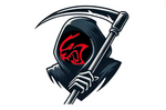 Carica l'immagine nella galleria, Dodge Radiator grille emblem with Hellcat Grim Reaper logo