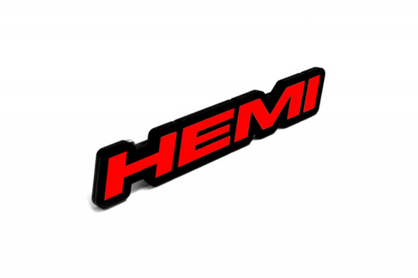 Emblema da grelha do radiador DODGE com logótipo HEMI