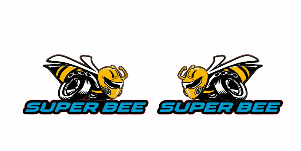 Dodge emblem for fenders with Super Bee logo (type 2)