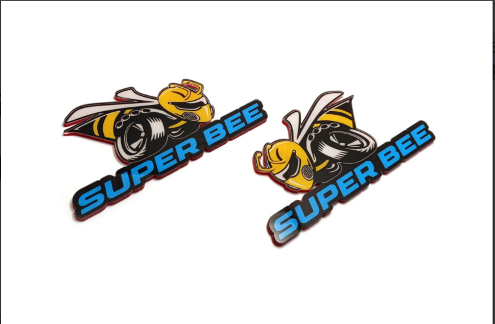 Dodge emblem for fenders with Super Bee logo (type 2)