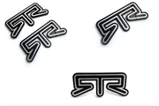 Ford Mustang Emblem & Badges set with RTR logo Ford emblems decoinfabric