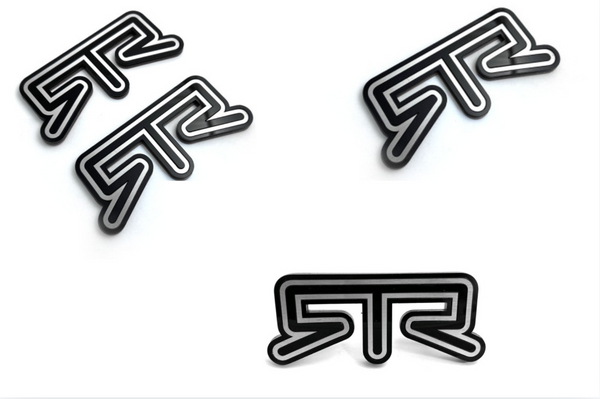 Ford Mustang Emblem & Badges set with RTR logo