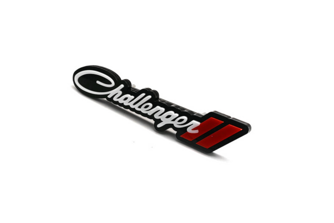 Dodge Emblem & Badges set with Challenger + Dodge logo Dodge emblems decoinfabric