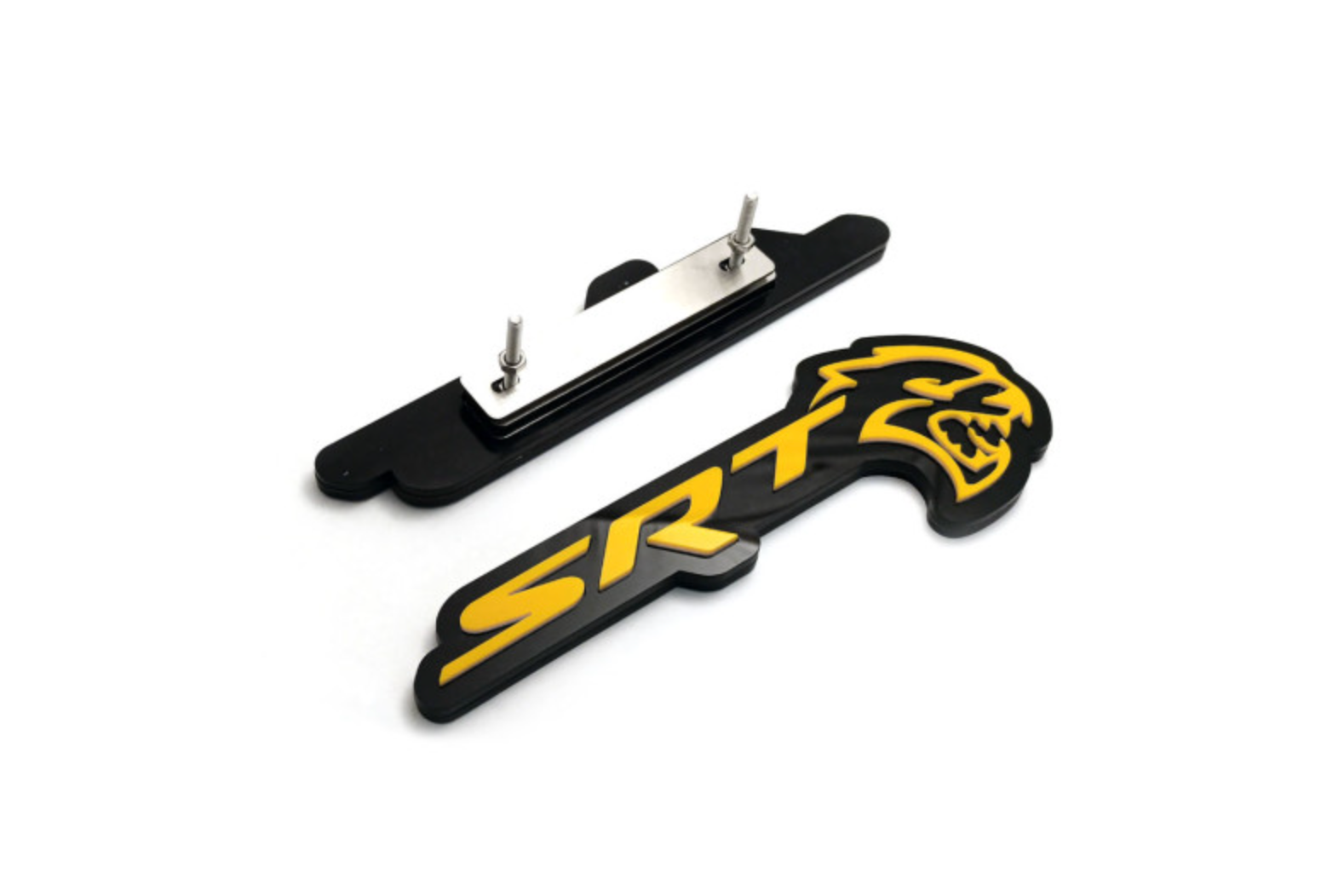 Radiator Grille Emblem with Magnetic Changeable Logo