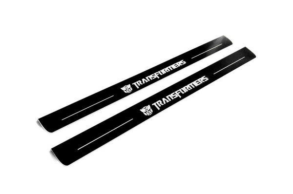 Chevrolet Camaro V 2009-2015 LED Door Sill With TRANSFORMERS Logo