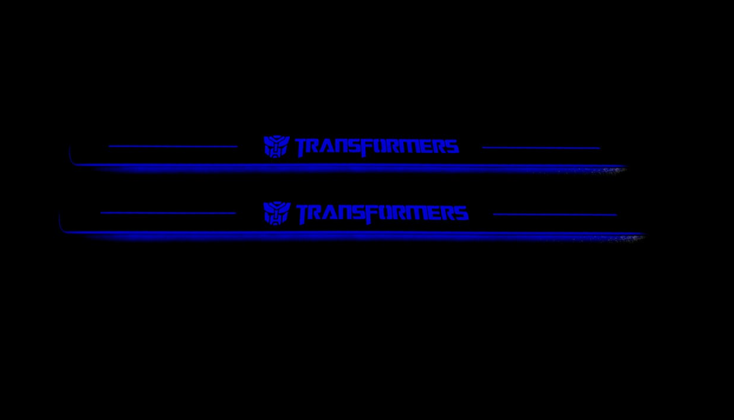 Chevrolet Camaro V 2009-2015 LED Door Sill With TRANSFORMERS Logo