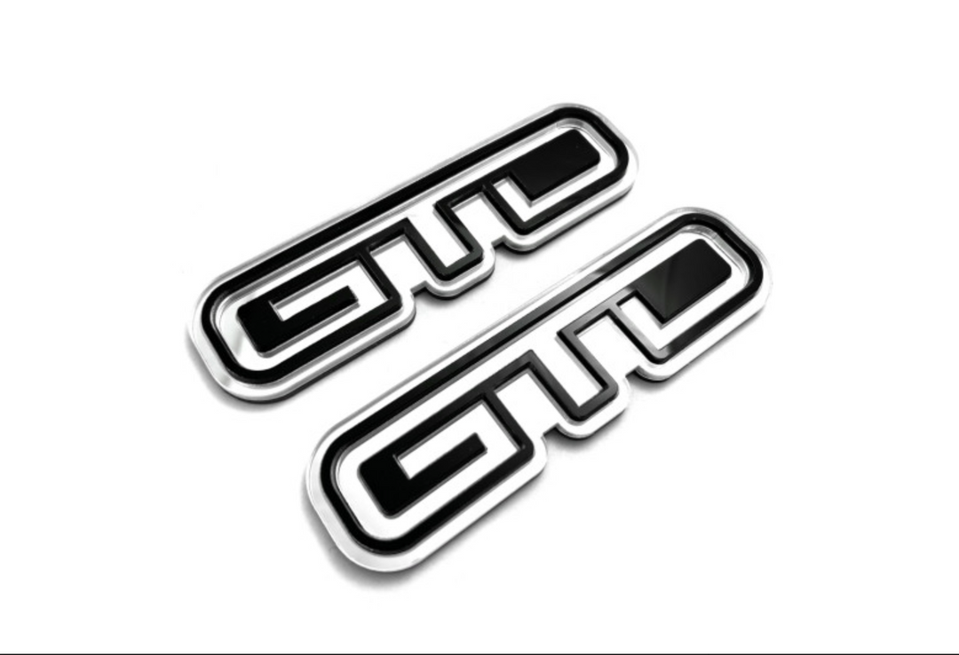 Ford Mustang emblem for fenders with GTD logo (Type 2) Ford emblems decoinfabric