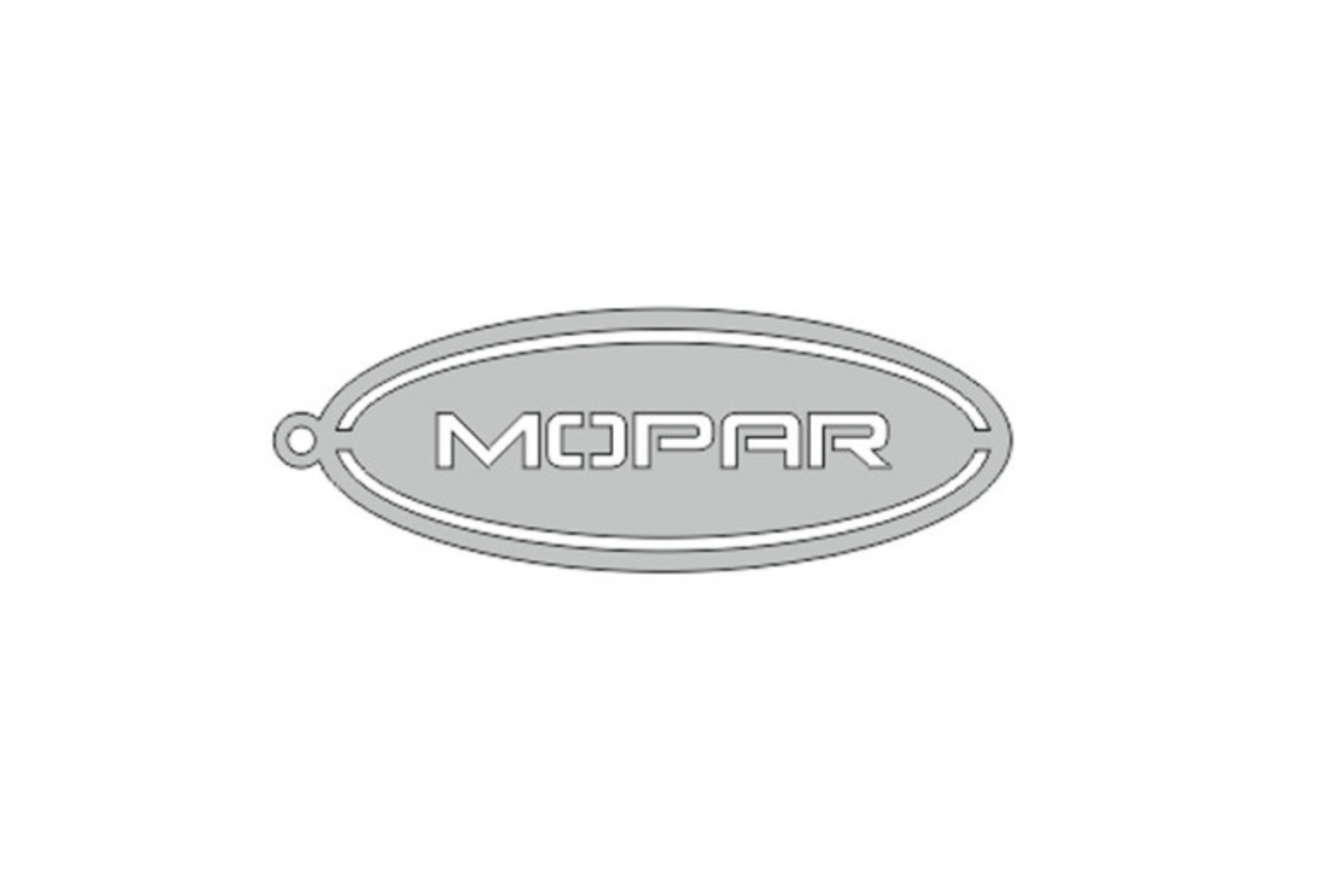 Car Keychain for Jeep with MOPAR logo Keychains opdesign