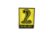 Ford Mustang tailgate trunk rear emblem with Snake Shelby logo Ford emblems decoinfabric