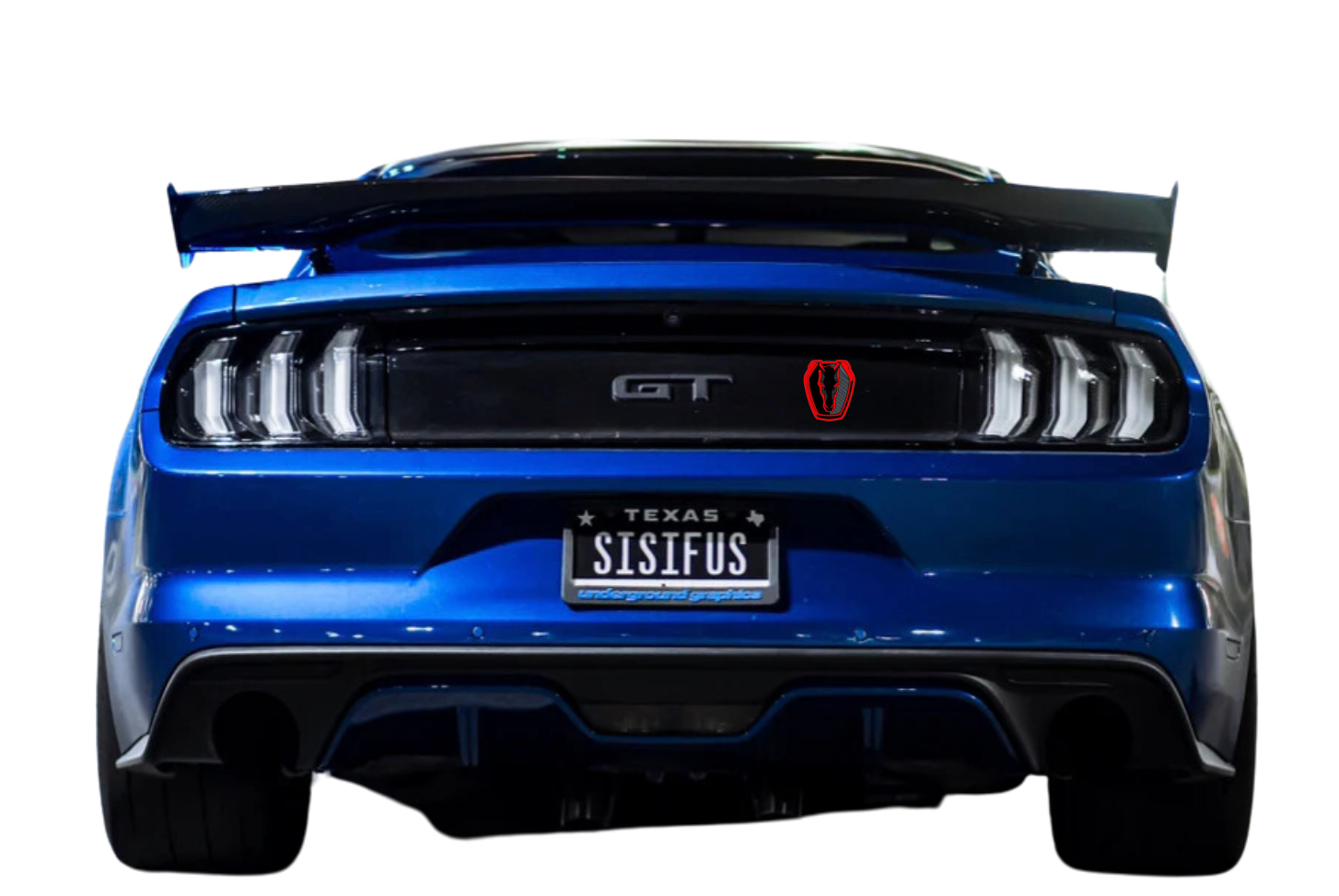 Ford Mustang Emblem & Badges set with Mustang Dark Horse logo Ford emblems decoinfabric