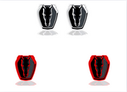 Ford Mustang Emblem & Badges set with Mustang Dark Horse logo Ford emblems decoinfabric