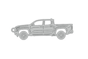 Car Keychain for Toyota Tacoma IV 2024+ (type STEEL) Keychains opdesign