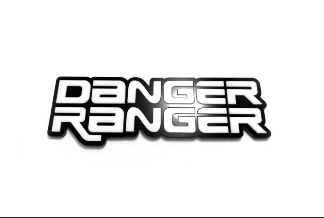 Ford Ranger tailgate trunk rear emblem with Danger Ranger logo ...