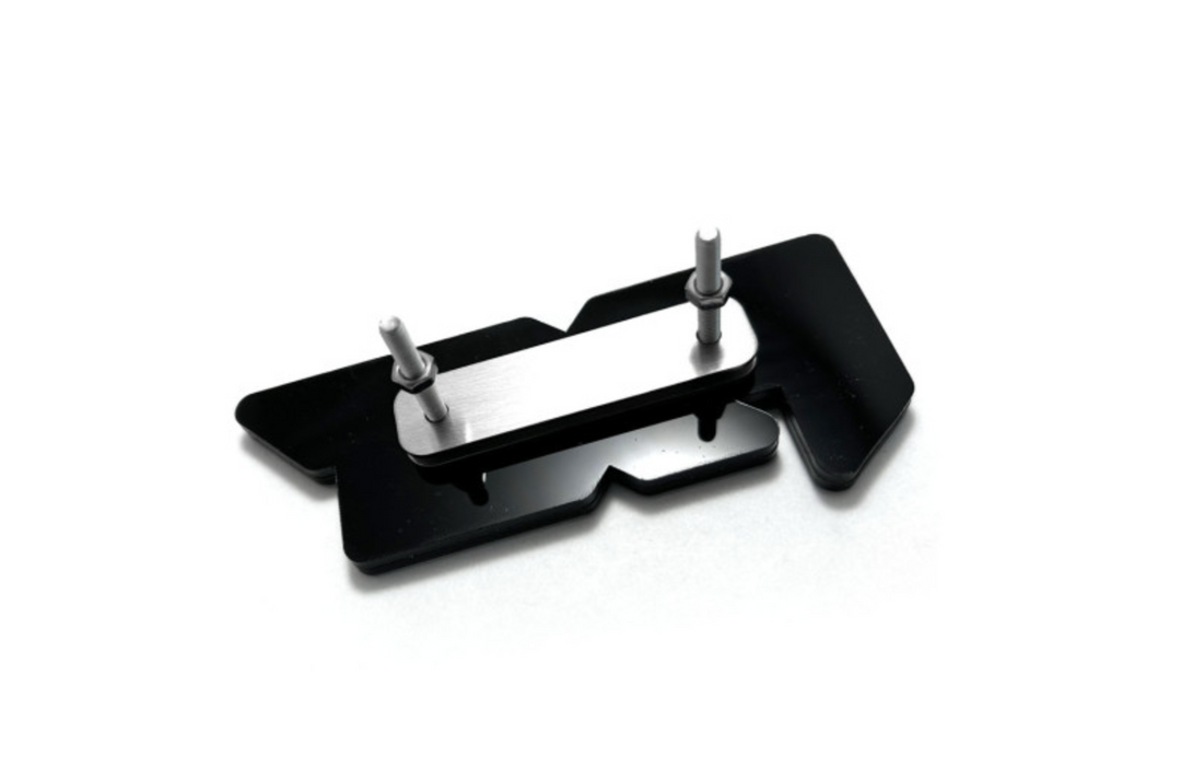 Radiator grille emblem with FXT logo Subaru emblems decoinfabric