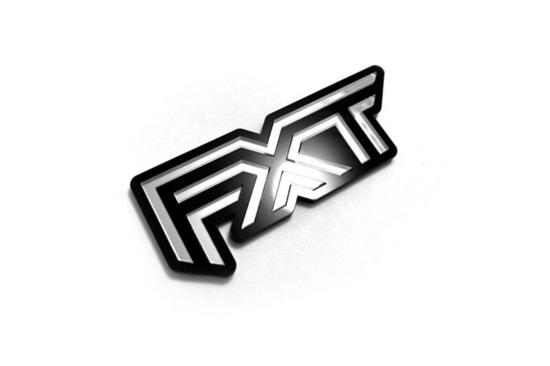 tailgate trunk rear emblem with FXT logo Subaru emblems decoinfabric