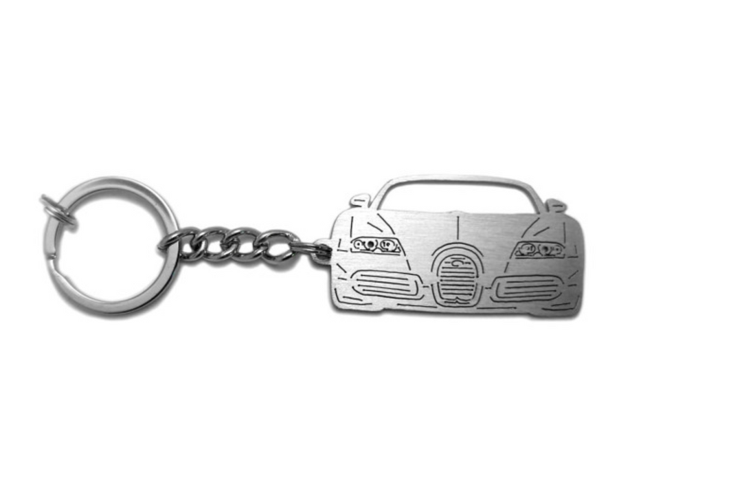 Car Keychain for Bugatti Veyron (type FRONT) Keychains opdesign