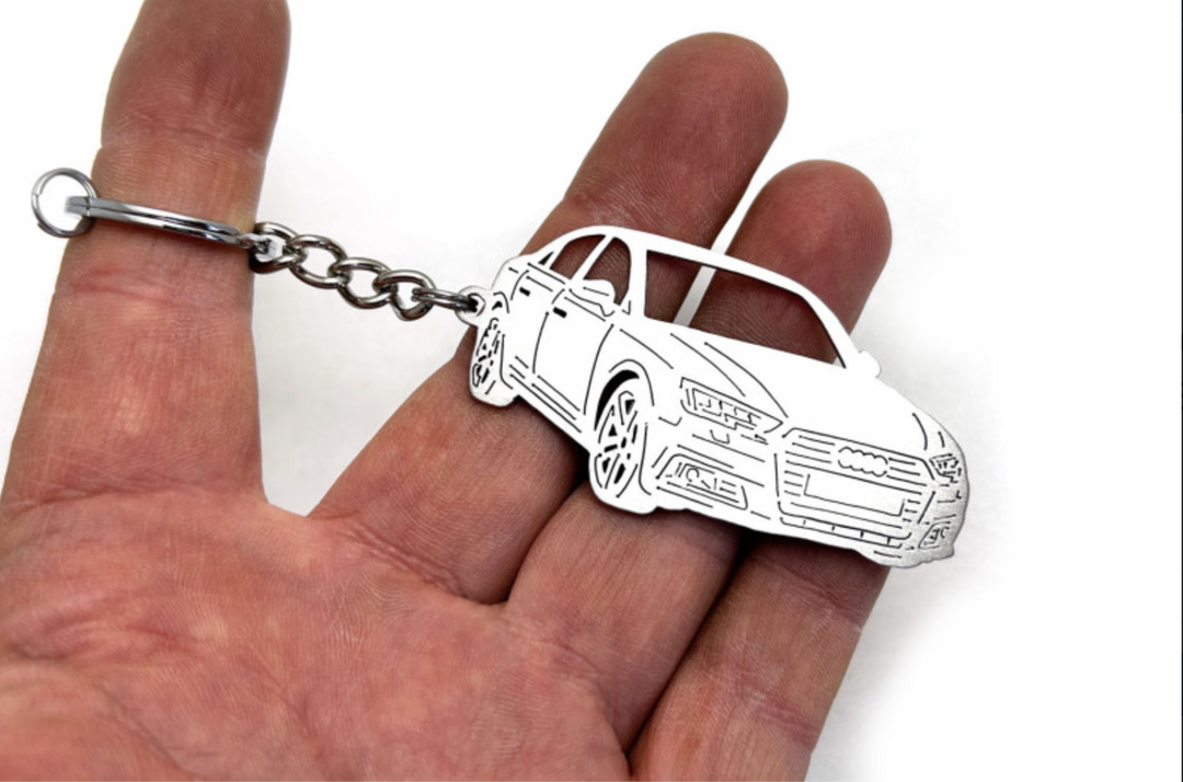 Car Keychain for Audi A4 B9 (type 3D) Keychains opdesign