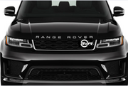 Illuminated LED Radiator Grille Emblems and Badges with SVR logo Land Rover Led Emblems decoinfabric