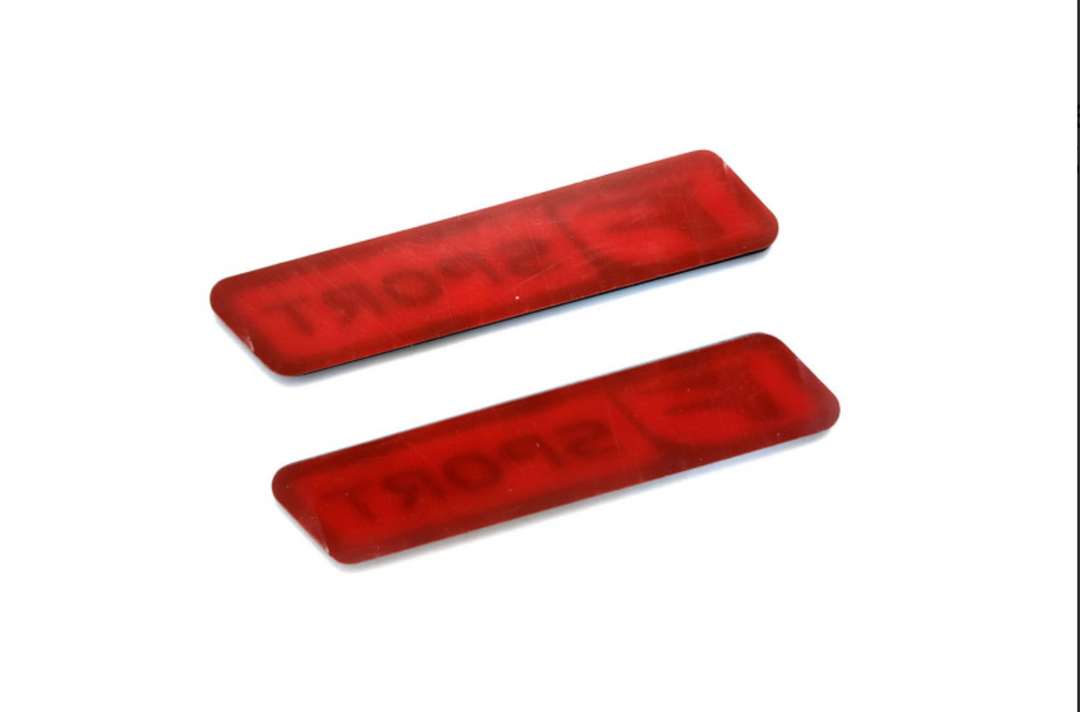 Lexus emblem for fenders with F Sport logo (type 2) Lexus emblems decoinfabric