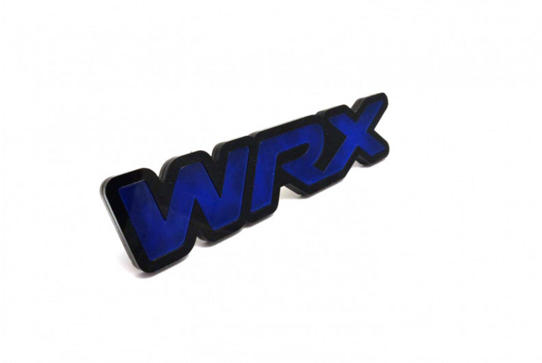 Radiator grille emblem with WRX logo Subaru emblems decoinfabric