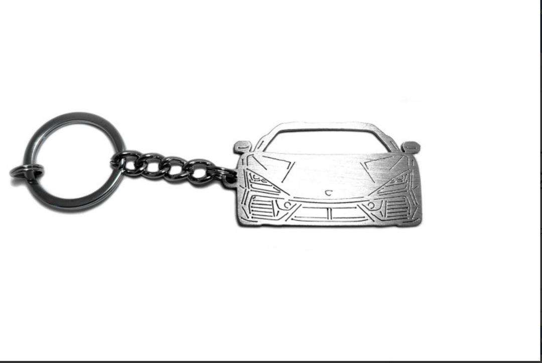 Car Keychain for Lamborghini Revuelto 2023+ (type FRONT) Keychains opdesign