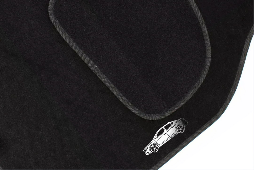 Аcura ILX (2013-2019) Floor Mat Emblem Set – Stainless Steel Badges Car Mats Badges Decoin