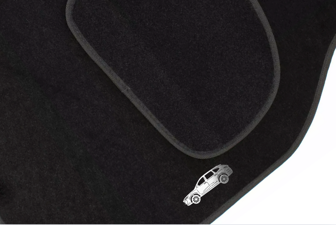 Аcura MDX IV (2021+) Floor Mat Emblem Set – Stainless Steel Badges Car Mats Badges Decoin