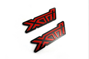 Emblem (badges) for fenders with XTI logo Subaru emblems decoinfabric