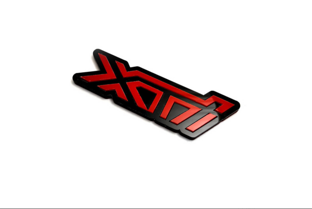 Emblem & Badges set with XTI logo Subaru emblems decoinfabric